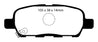 EBC 08-13 Infiniti EX35 3.5 Ultimax2 Rear Brake Pads EBC