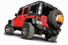 Borla 12-14 Jeep Wrangler JK 2/4Dr Rr Section ATAK Single Square Rlld Angle-Cut Black Chrome Exhaust Borla