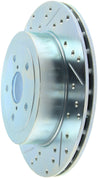 StopTech Select Sport 05-07 Subaru Impreza (DOES NOT FIT WRX/STI) Slotted / Drilled Right Rear Rotor Stoptech