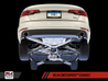 AWE Tuning Audi B9 A4 SwitchPath Exhaust Dual Outlet - Diamond Black Tips (Includes DP and Remote) AWE Tuning