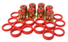 Energy Suspension GM Red Rear End Control Arm Bushng Set w/ Thrust Washer Energy Suspension