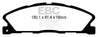 EBC 2013+ Lincoln MKT 3.5L Twin Turbo Ultimax2 Front Brake Pads EBC