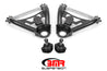 BMR 64-72 A-Body Pro-Touring Upper A-Arms w/ Tall Ball Joint (Delrin) - Black Hammertone BMR Suspension