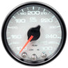 Autometer Spek-Pro Gauge Oil Temp 2 1/16in 300f Stepper Motor W/Peak & Warn Wht/Blk AutoMeter