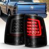 ANZO 2009-2018 Dodge Ram 1500 LED Taillight Plank Style Black w/Smoke Lens ANZO