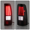 xTune 03-06 Chevrolet Silverado 1500 LED Tail Lights - Black Smoke (ALT-JH-CSIL03-LED-BSM) SPYDER