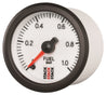 Autometer Stack 52mm 0-1 Bar M10 Male Pro Stepper Motor Fuel Pressure Gauge - White AutoMeter
