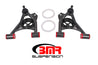 BMR 79-93 Mustang Fox Lower Control A-Arm Front w/ Spring Pocket/Tall Ball Joint - Black Hammertone BMR Suspension