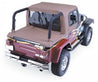 Rampage 1992-1995 Jeep Wrangler(YJ) Cab Soft Top And Tonneau Cover - Spice Denim Rampage