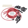 Edelbrock Spark Plug Wire Set Universal Flex Boots 50 Ohm Resistance 8 65mm Red Wire (Set of 9) Edelbrock