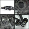 Spyder Scion TC 08-10 Projector Headlights LED Halo -Replaceable LEDs Smke PRO-YD-TTC08-HL-SM SPYDER