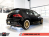 AWE Tuning VW MK7 GTI Track Edition Exhaust - Chrome Silver Tips AWE Tuning