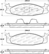 StopTech Street Brake Pads Stoptech