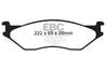 EBC 02-05 Ford Econoline E550 Yellowstuff Front Brake Pads EBC