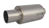 Vibrant Titanium Muffler w/Straight Cut Natural Tip 3in. Inlet / 3in. Outlet Vibrant