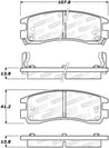 StopTech Street Select Brake Pads Stoptech