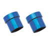 Russell Performance -8 AN Tube Sleeve 1/2in dia. (Blue) (2 pcs.) Russell