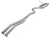 aFe MACHForce Exhaust Cat-Back SS-304 w/ Polished Tips 07-13 BMW 328i (E92/93) L6 3.0L Non-Turbo aFe