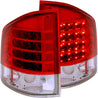 ANZO 1995-2005 Chevrolet S-10 LED Taillights Red/Clear ANZO