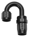 Russell Performance -12 AN Black 180 Degree Full Flow Swivel Hose End Russell