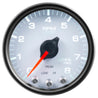 Autometer Spek-Pro Gauge Tach 2 1/16in 8K Rpm W/ Shift Light & Peak Mem Wht/Blk AutoMeter