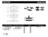 StopTech Performance 01-09 Volvo S60 / 99-00 S70 / 99-06 S80 / 99-07 V70/V70R Rear Brake Pads Stoptech