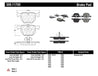 StopTech Performance 06 BMW 330 Series (Exc E90) / 07-09 335 Series Rear Brake Pads Stoptech