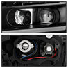 xTune 14-18 Chevy Impala (Excl Limited) DRL Halogen Proj Headlights - Blk (PRO-JH-CIM15-LB-BK) SPYDER