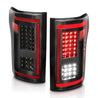 ANZO 15-17 Ford F-150 LED Taillights Black w/ Sequential ANZO