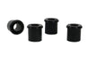 Whiteline Plus 84-3/92 Isuzu Trooper Rear Spring - Eye Rear & Shackle Bushing Whiteline