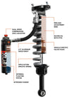 FOX 05+ Toyota Tacoma Performance Elite 2.5 Series Shock Front, 2-3in Lift, with UCA FOX