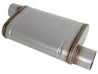 MACH Force-Xp 409 SS Muffler 3in ID Offset/Offset x 4in H x 9in W x 14in L - Oval Body aFe