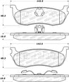 StopTech Street Brake Pads Stoptech