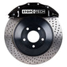 StopTech 08-13 Toyota Land Cruiser Front BBK w/ Black ST-65 Calipers Drilled 380x35mm Rotor Stoptech