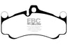 EBC 10-12 Porsche 911 (997) (Cast Iron Rotor only) 3.8 GT3 Yellowstuff Front Brake Pads EBC