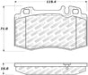 StopTech Street Select Brake Pads w/Hardware - Front Stoptech