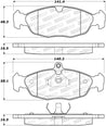 StopTech Street Brake Pads Stoptech