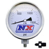 Nitrous Express Nitrous Pressure Gauge 4in-High Accuracy 4AN Nitrous Express