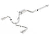 Borla 14-19 Seat Leon Cupra 2.0L AT/MT FWD 4DR Stainless Steel S-Type Catback Exhaust Brushed Tip Borla
