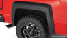 Bushwacker 15-18 Chevy Silverado 2500 HD Fleetside Extend-A-Fender Style Flares 4pc - Black Bushwacker