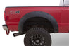 Bushwacker 66-77 Ford Bronco Cutout Style Flares 2pc 5in Of Extra Wheel Well Opening - Black Bushwacker