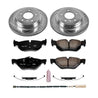 Power Stop 13-15 BMW X1 Rear Z23 Evolution Sport Brake Kit PowerStop