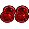 ANZO 2005-2010 Chevrolet Corvette LED Taillights Red 4pc ANZO