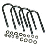 Superlift U-Bolt 4 Pack 1/2x2 3/4x6 Round w/ Hardware Superlift