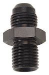 Russell Performance -6 AN Flare to 12mm x 1.5 Metric Thread Adapter (Black) Russell
