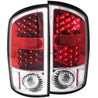 ANZO 2002-2005 Dodge Ram 1500 LED Taillights Red/Clear ANZO