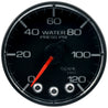 Autometer Spek-Pro Gauge Water Press 2 1/16in 120psi Stepper Motor W/Peak & Warn Blk/Blk AutoMeter