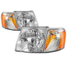 xTune 01-03 Ford Explorer Sport 4pc OEM Style Headlights w/Corners - Chrome (HD-JH-FEXP01-ST-C) SPYDER