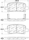 StopTech Performance Brake Pads Stoptech