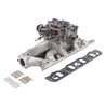 Edelbrock Manifold And Carb Kit Performer RPM Air-Gap Small Block Ford 289-302 Natural Finish Edelbrock